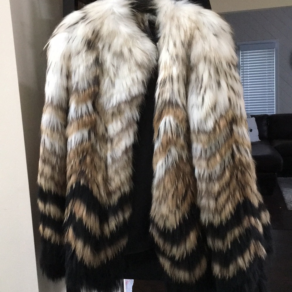 Theory Cassius Raccoon Jacket